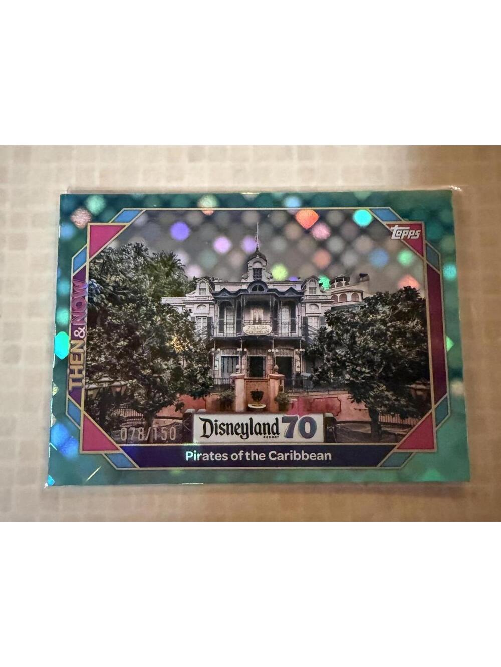 Disneyland Topps 78/150 Anniversary Pirates of the Caribbean Foil
